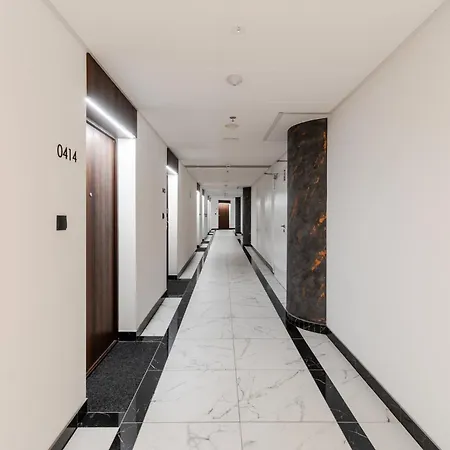 Ans Hanza Tower 17th Floor With View, Swimming Pool Area With Saunas, Viewing Terrace * 슈체친