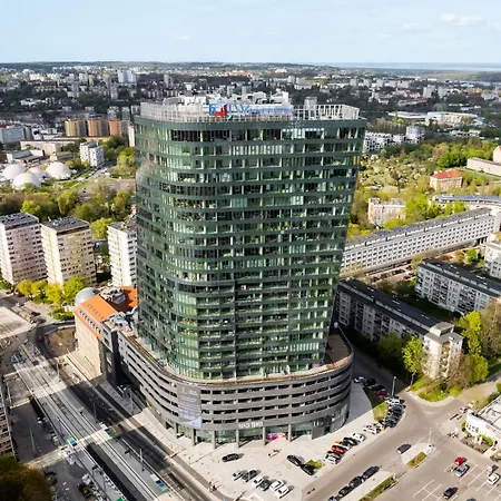 Ans Hanza Tower 17th Floor With View, Swimming Pool Area With Saunas, Viewing Terrace Апартаменты *