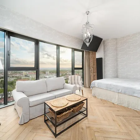Hanza Tower No 1704 - 17th Floor, Swimming Pool, Jacuzzi, Viewing Terrace Szczecin