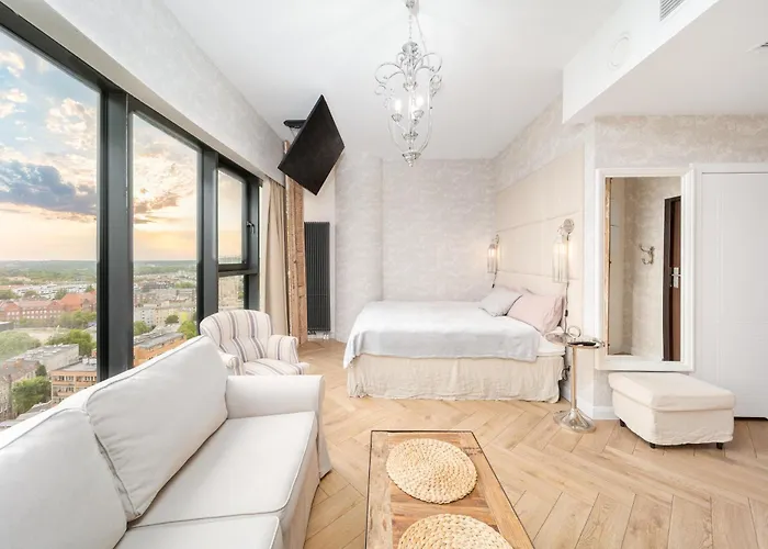 Apartment Ans Hanza Tower 17th Floor With View, Swimming Pool Area With Saunas, Viewing Terrace *